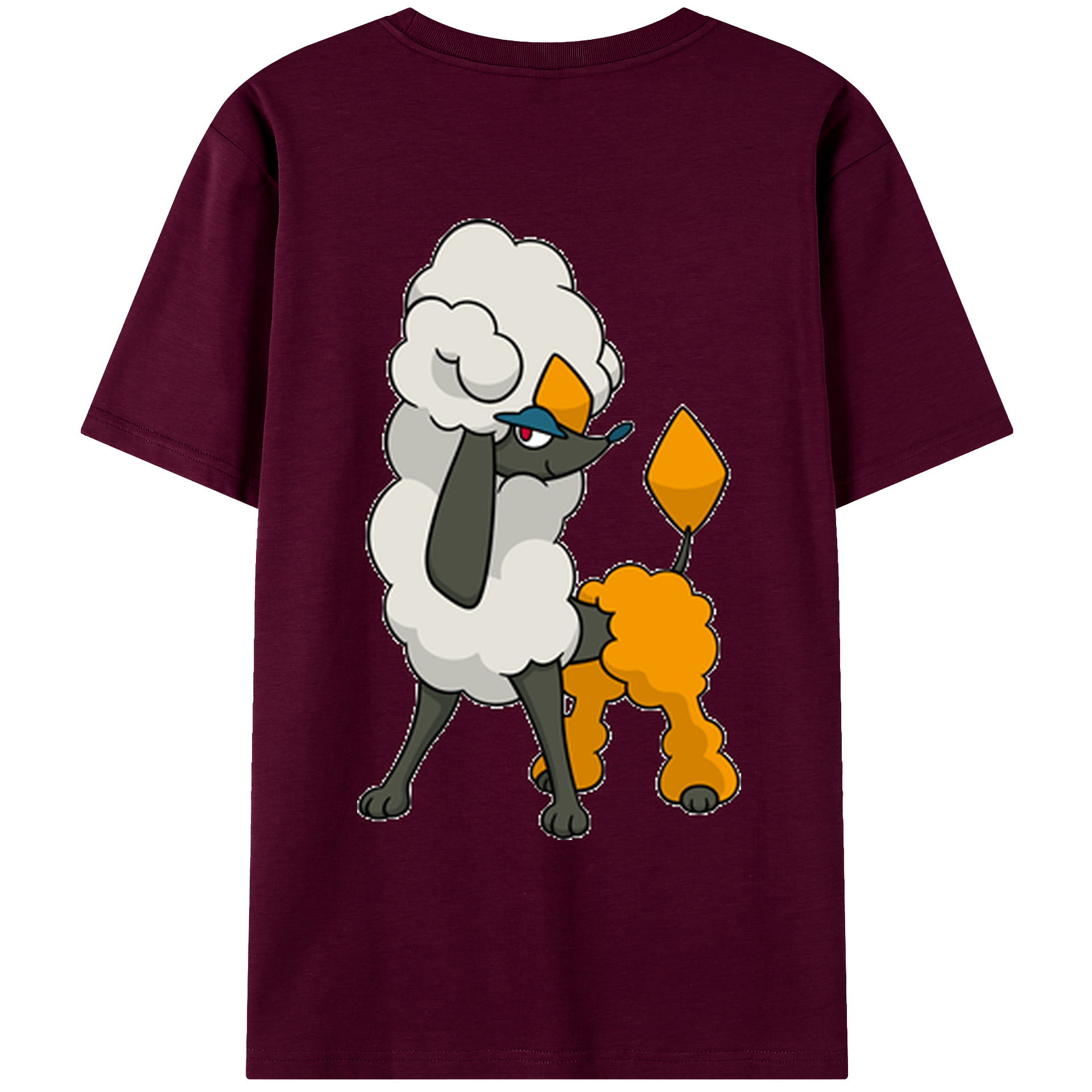 （画像用） ポケットモンスター Pokémon レディース半袖Tシャツ(バックプリント)